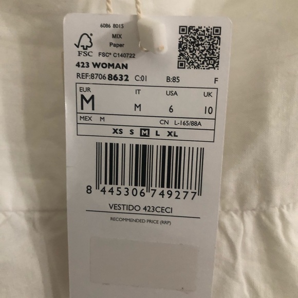 Mango Ruffles flowy dress - Picture 7 of 8